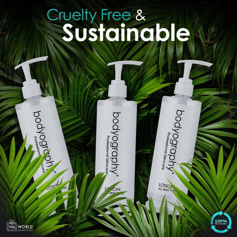 World Amenities Bodyography Blanc Pump Lotion - Hydrating Moisturizer for