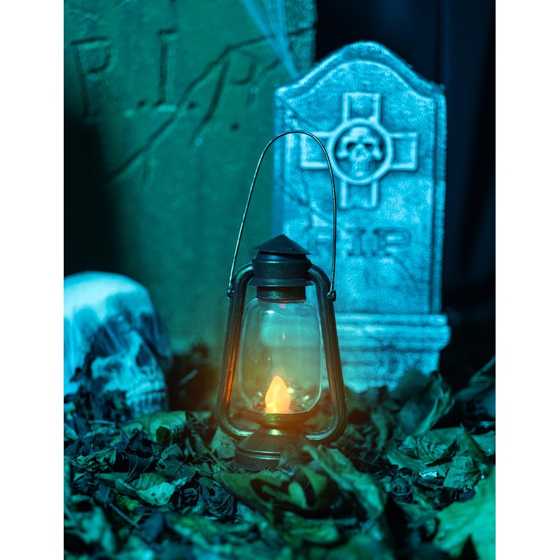 Widmann vd-wdm9530l Lantern with Flickering LED Light, Gold, One Size