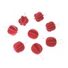 Lovi BTRD Bright Red Birch Buildable Ornament Cards Mini Balls