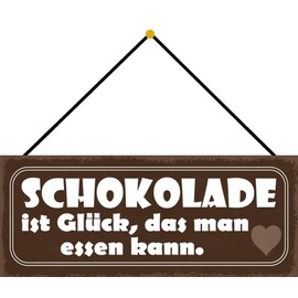 Schatzmix Tin-Plate Sign, Sheet metal, Multicoloured, 27x10 cm