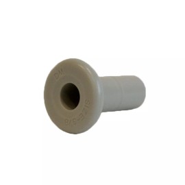 Coastal Water Filters Ozmosis Acetal Fitting 1/4" Tube Stem Plug Straight (A4TPL)
