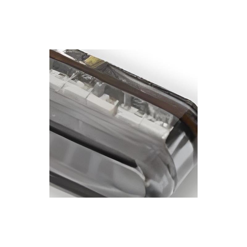 SHIN YO LED indicator MODUL 1, oval, smoke, to build