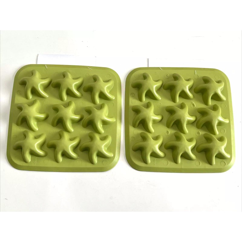 IKEA 2 x IKEA Plastis Silicone Ice Cube Water Bottle