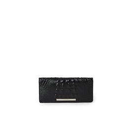 BRAHMIN Ady Wallet - Black Melbourne SH