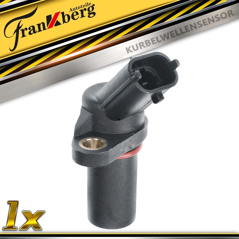 Frankberg Crankshaft Position Crankshaft Sensor with Sealing Ring 2-Pin Petrol