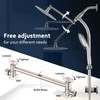 UCLIMAA Rainfall 8 Inch Round Shower Head with High Pressure