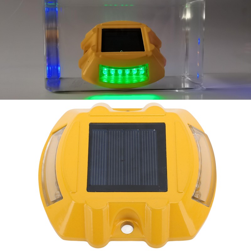 Solar Driveway Marker Lights Aluminum Alloy Waterproof Solar Power Ground