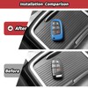 JeCar Light Blue Key Fob Cover Fit for 2015-2019 Dodge