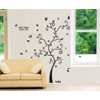 Kiddale DIY Photo Tree Wall Decals,Removable PVC Adhesive Family Wall