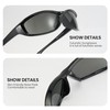 Cyxus Y2k Wrap Around Sunglasses for Men Women Retro 90s