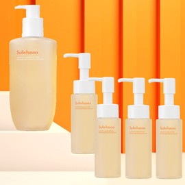 Sulwhasoo Gentle Cleansing Foam 200ml+200ml (50ml x 4 pieces) Total 400ml set / 설화수 순행 클렌징폼 200ml+200ml(50ml x 4개입) 총 400ml 세트