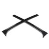 2PCS Rear Window Side Trim Gloss Black ABS Replacement for