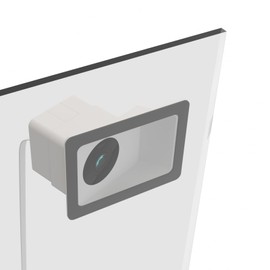 Teccle Angled Window Mount for Wyze Cam OG (2023 Model) 20 Degrees Tilt Up/Down/Left/Right Through Window Use Cam OG (Pack of 1, White)