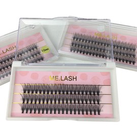 3 Boxes Eyelash Extensions 0.10mm C Curl 8mm-14mm Black Handmade False Eyelashes Natural Long Individual Eyelash Extensions Fake Eyelashes Makeup Beauty Cosmetic Thick Big Eyes 20D Double Layer 3D