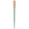 Kawai Haze Chopsticks for Kids, Dishwasher Safe, Antibacterial, Mint Green,