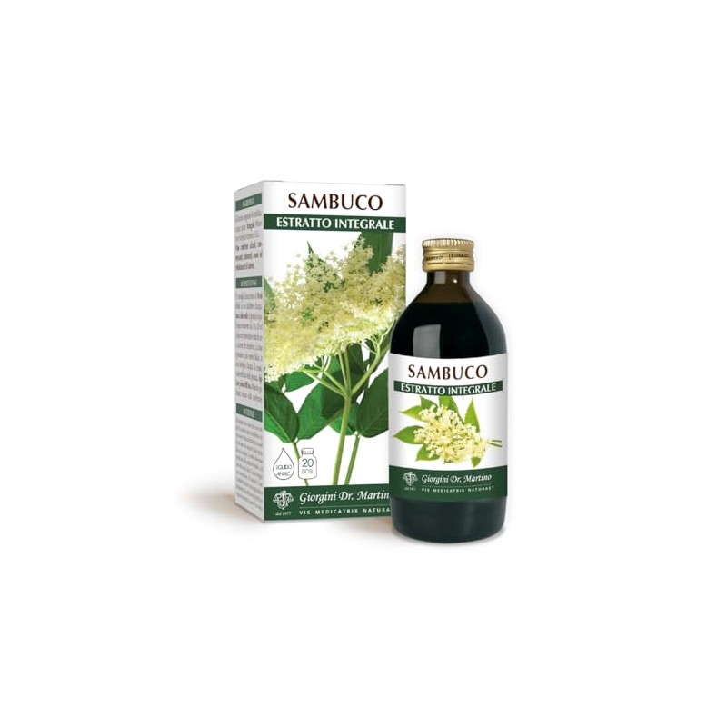 Dr Giorgini Integratore Alimentare, Sambuco Fiori Estratto Integrale Liquido Analcoolico
