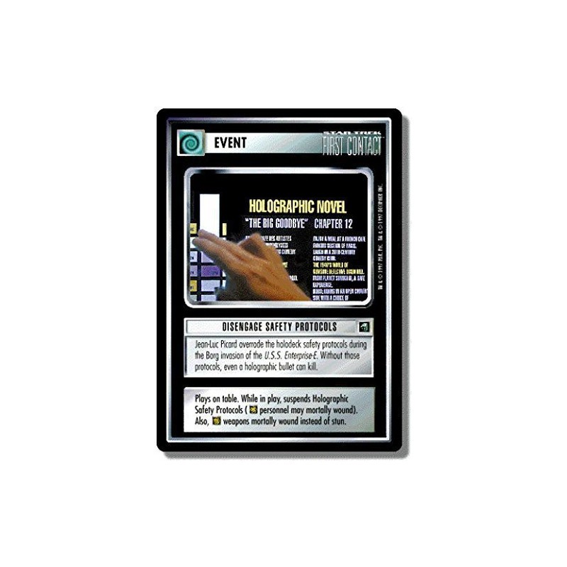 Decipher Star Trek CCG 1E FC First Contact DISENGAGE Safety