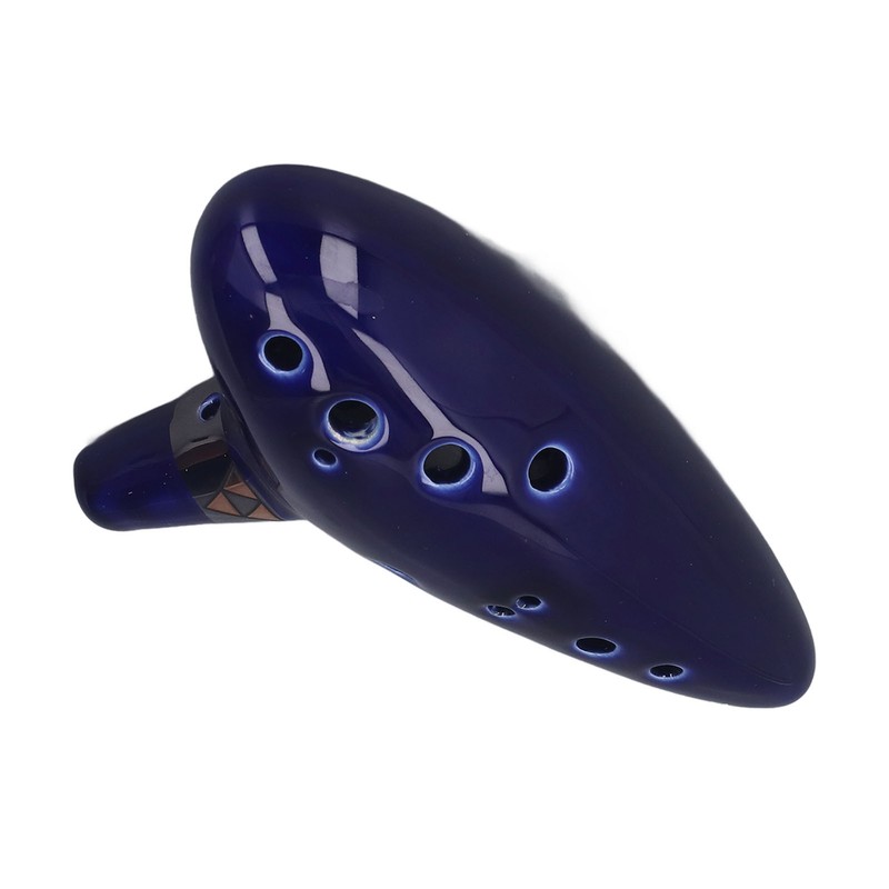12 Sound Hole Alto C Ocarina Ceramic Ocarina Instrument Kit