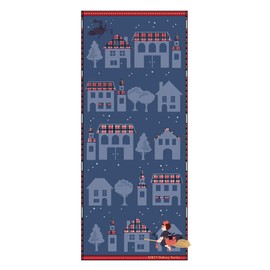 Marushin 1005049400 Face Towel, Ghibli, Kiki's Delivery Service, Character, 100% Cotton, 100% Cotton, Organic Cotton, Antibacterial, Odor Resistant, Cute, Water Absorbent, Fluffy