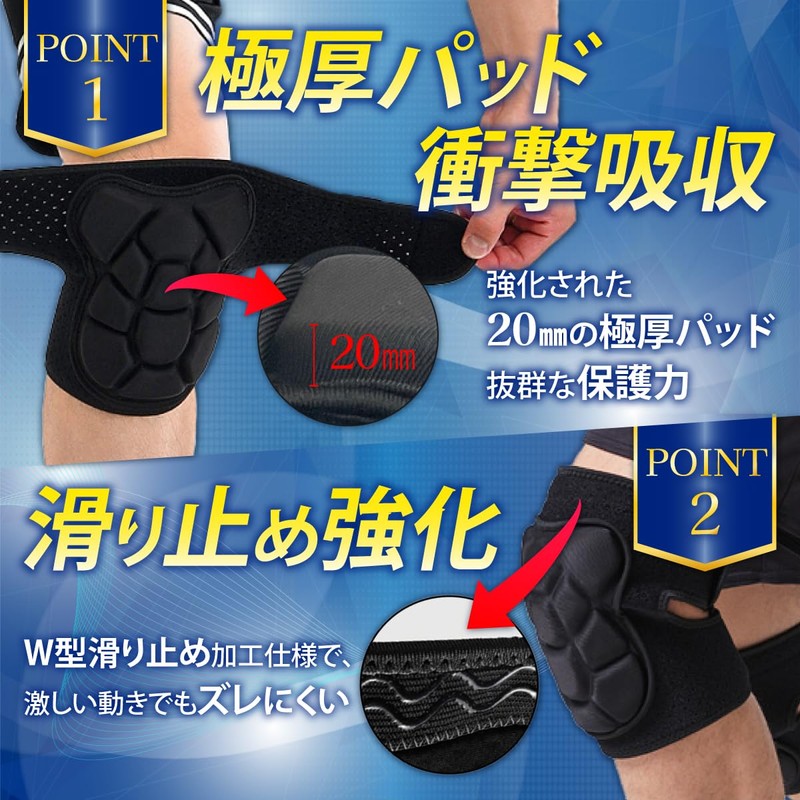 【Jointly Developed by a Veteran Architect × Judo The】Knee Pads
