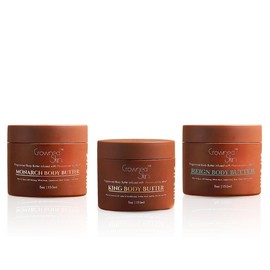 King, Reign and Monarch Body Butter Set - Nourishing Moisturizer for Radiant Skin