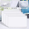 Skycase A5 Binder Pockets, 6-Hole Zipper Pockets Plastic Loose-Leaf Folders,