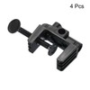 PATIKIL 0.51" Hole Dia. Desk Clamp, 4 Pcs Plastic Adjustable