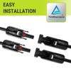 Newpowa Solar Panel Y Branch Cable Connectors Parallel Adaptor (M/FF,F/MM)