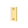 Prime-Line U 9497 Steel Door Edge Hole Filler Plate, 1-1/8