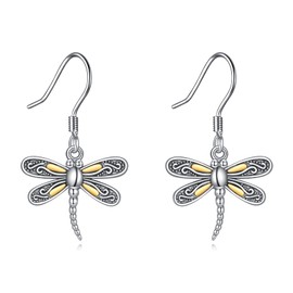 Wildlife Earrings Sterling Silver Wildlife Drop Earrings Wildlife Jewellery Gifts for Deman, Sterling Silver, Not known.