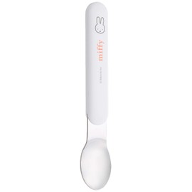 Kutsuwa MF530 Miffy Spoon, White, 5.4 inches (13.6 cm)