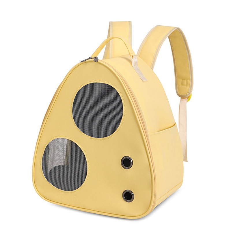 Triangle Pet Carrier Backpack Large Capacity Portable Breathable Multi Functional