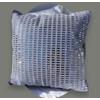 Pearls Embedded Throw Pillow Covers with Rhinestone Crystal Glass Luxurious