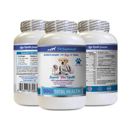 PET SUPPLEMENTS Dog Joint Supplement Chews - Dog Total Health Complex - Eye Teeth Hair Joint Support - Advanced - Dog Vitamin b12-1 Bottle (60 Tablets)