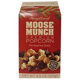 Moose Munch Dark Chocolate Holiday Caramel Popcorn