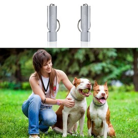 REMITDNAS 2 Pack Dog Whistle, Training Whistles, Whistle to Stop Barking Professional Dog Recall Whistles