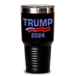 Trump 2024 Tumbler Insulated 30oz MAGA Republicans Voters Political Election Politics
