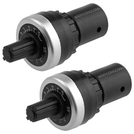 WMYCONGCONG 2pcs LA42DWQ-22 22mm 1K Ohm Variable Speed Potentiometer Rotary Potentiometer Inverter Converter