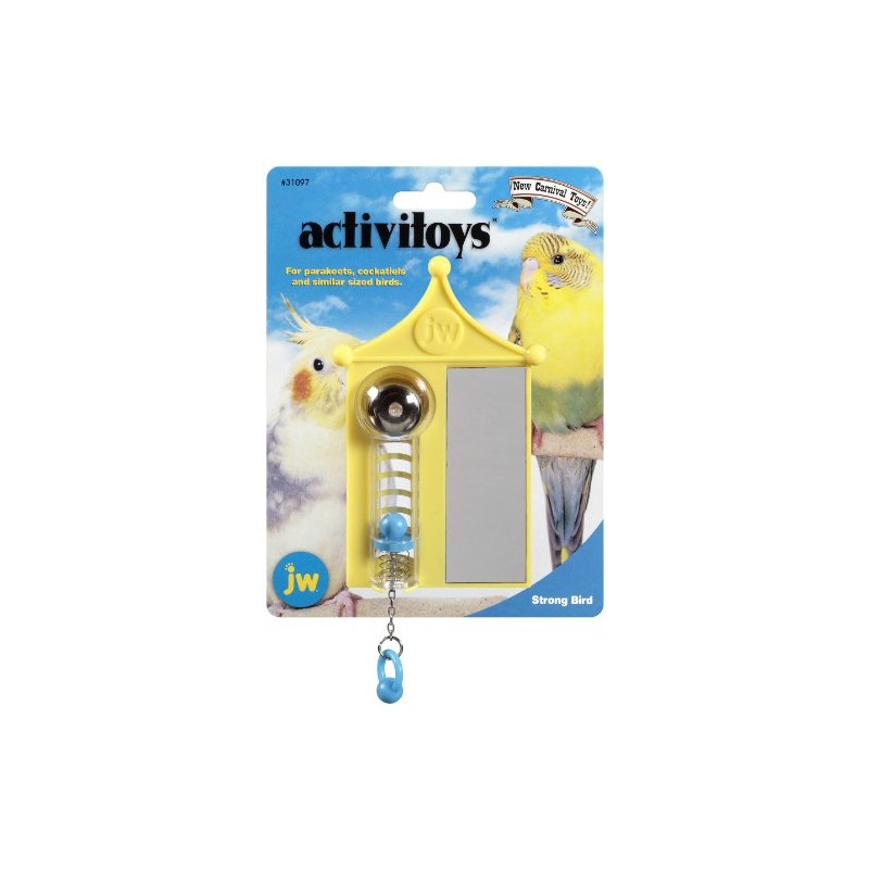 JW Pet Company Activitoy Strong Bird Small Bird Toy, Colors