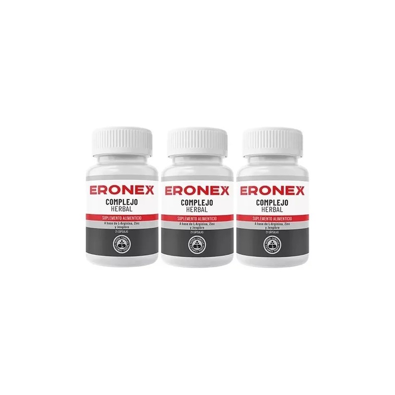 Supervits 3 Pack Eronex Complejo Herbal Salud 30 capsulas Sfn