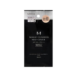 MISSHA M Cushion Foundation Neo Cover Refill No.21 Light Skin Color 0.5 oz (15 g)