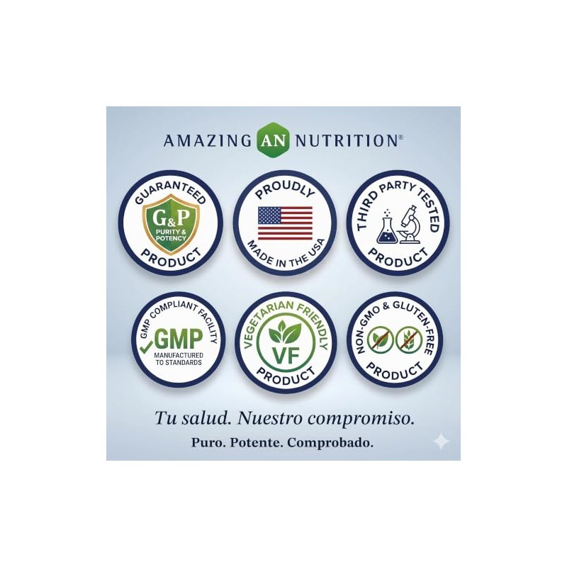 Amazing Nutrition | Quercetin, 500 Mg 120 Caps | Quercetina,