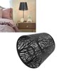 QANYEGN Table Lamp Shade, Wrought Iron, Black