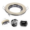 Tofficu 3pcs Metal Trim for Recessed Light Fixtures Durable Iron