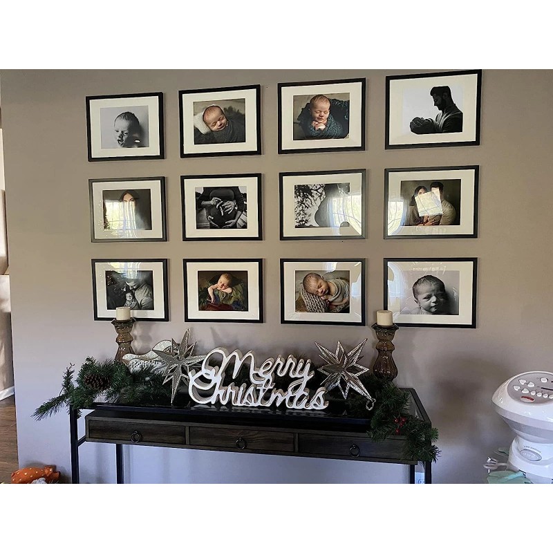 Upsimples 11X14 Picture Frame Set Of 5, Display Pictures 8X10