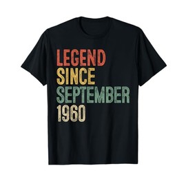 Legend 1960 65th Birthday Gifts for Men Women 65 Year Old T-Shirt