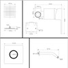 Black Shower Faucet GGStudy Single Function Shower Trim Kit with