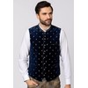 Stockerpoint Men's Vittorio Costume Vest, indigo