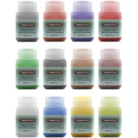 Magicfly Kit Pintura Acrilica Para Aerografo 12x30ml Timbertech