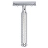 MERKUR Safety Razor 42C, Classic with Hexagonal Handle, Gloss Chrome,
